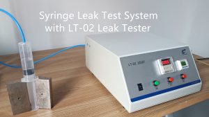 Syringe Leak Test System with Cell Instruments LT-02 Leak Tester