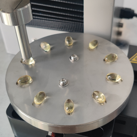 Softgel Capsule Hardness Tester Pharmacopoeia Test